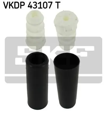 Пилозахисний к-т амортизатора задн AUDI A1 SEAT CORDOBA, IBIZA III SKODA FABIA I, FABIA I PRAKTIK, FABIA II VW POLO IV, POLO V 1.0-2.0D 08.99-05.22 SKF VKDP 43107 T (фото 1)