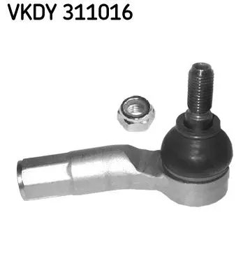 Наконечник тяги рульової (L) Skoda Octavia II 04-13/SuperB/Yeti 09-17/VW Caddy III/Passat/Touran 04- SKF VKDY 311016 (фото 1)