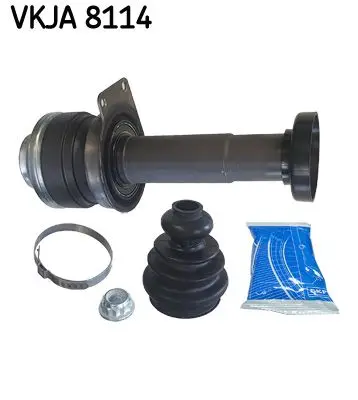 Шарнір приводного валу прав (/26 28z) VW CALIFORNIA T5 CAMPER, MULTIVAN T5, TRANSPORTER T5 1.9D-2.5D 04.03-08.15 SKF VKJA 8114 (фото 1)