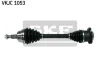 Привідний вал передн лів 547мм AUDI A3, TT SEAT LEON, TOLEDO II SKODA OCTAVIA I VW BORA, BORA I, GOLF IV, NEW BEETLE 1.4-2.3 09.96-12.13 SKF VKJC 1053 (фото 1)
