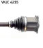 Привідний вал передн лів 468мм AUDI A3 SEAT LEON, LEON SC, LEON ST SKODA OCTAVIA III VW GOLF ALLTRACK VII, GOLF SPORTSVAN VII, GOLF VII 2.0D 04.12-10.20 SKF VKJC 4215 (фото 3)