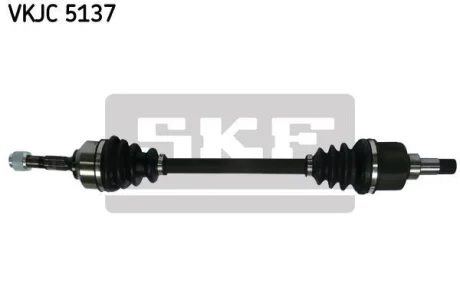 Привідний вал передн лів 58/635мм CITROEN C2, C3 I, C3 II, C3 PLURIEL, DS3 PEUGEOT 1007, 207 1.4-1.6 02.02- SKF VKJC 5137