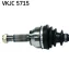 Піввісь (передня) Ford Transit Courier 1.0 EcoBoost (L) (25x23x616) SKF VKJC 5715 (фото 2)