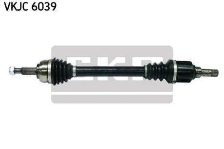 Привідний вал передн лів 64,3/662мм RENAULT GRAND SCENIC II, MEGANE II, SCENIC II 1.4/1.6 06.03- SKF VKJC 6039