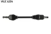 Привідний вал передн лів 64/679мм RENAULT FLUENCE, GRAND SCENIC III, MEGANE, MEGANE III, SCENIC III 1.5D/1.6 11.08- SKF VKJC 6204 (фото 1)