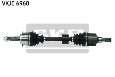Привідний вал передн лів 58,5/614мм FIAT SEDICI SUZUKI SX4 1.5/1.6 06.06- SKF VKJC 6960