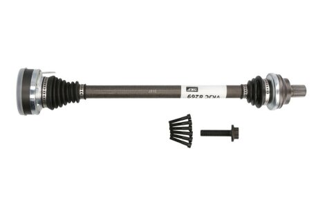 Привідний вал задн Прав 631мм AUDI A3, Q3, TT SEAT ALTEA XL SKODA OCTAVIA II, SUPERB II VW CC B7, GOLF V, GOLF VI, PASSAT ALLTRACK B7, PASSAT B6, PASSAT B7 1.4-3.6 05.03-10.18 SKF VKJC8269