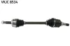 Привідний вал передн лів 60/661мм TOYOTA AURIS, COROLLA 1.3-1.6 11.06-12.18 SKF VKJC 8534 (фото 1)