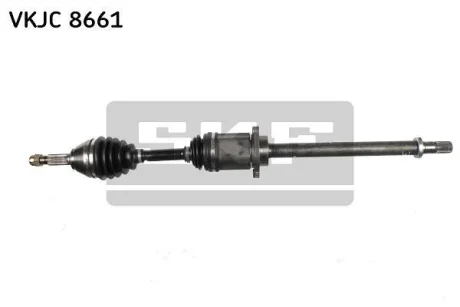 Привідний вал передн прав 977мм NISSAN QASHQAI I RENAULT KOLEOS I 2.0D 02.07- SKF VKJC 8661