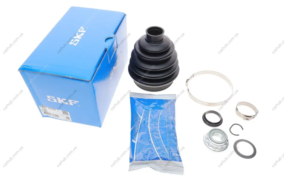 Пильник ШРКШ (зовнішній) Audi 80/Seat Leon/Skoda Octavia I-II/VW Golf I-VI 96-10 (26x78x114) (к-кт) SKF VKJP 3153 (фото 1)