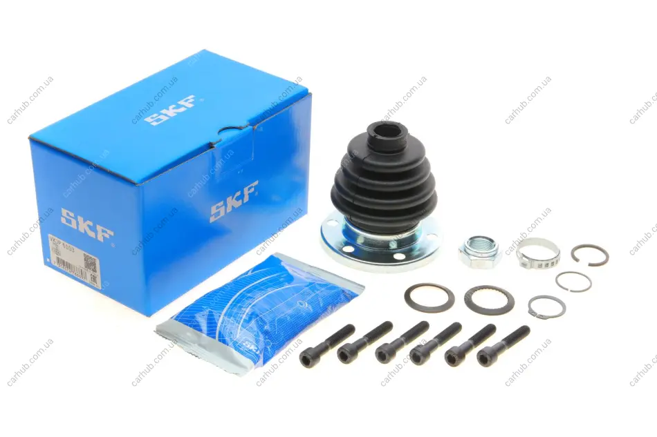 Пильник ШРКШ (внутрішній) VW Passat B1-B4 /Golf I-VI 72-98/Caddy I-II 83-92 (21x94x97) (к-кт) SKF VKJP 6103 (фото 1)