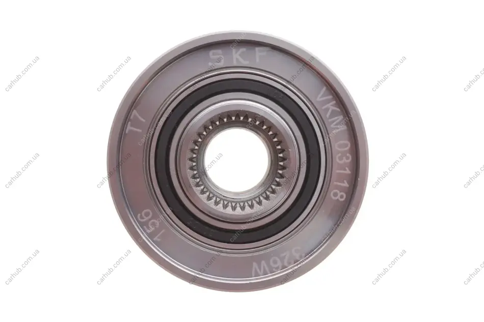 Шків генератора VW Caddy 1.2TSI 10-, 6PK SKF VKM 03118 (фото 1)