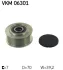 Шків генератора HONDA ACCORD VII, ACCORD VIII, CIVIC VIII, CR-V II, CR-V III, FR-V 2.2D 01.04-06.15 SKF VKM 06301 (фото 1)