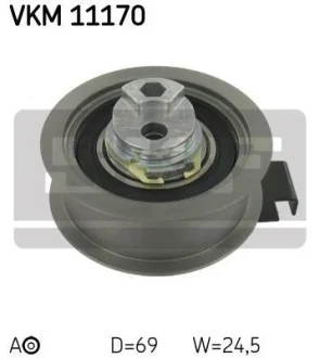 Натягуючий ролик ременя ГРМ AUDI A4 B5, A4 B6, A4 B7, A6 C5 1.8/2.0 01.95-06.08 SKF VKM 11170