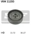 Натягуючий ролик ременя ГРМ AUDI 100 C4, 80 B4, A6 C4, A8 D2, CABRIOLET B3, COUPE B3 2.6/2.8 12.90-08.00 SKF VKM 11200