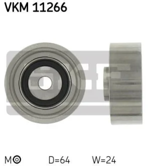 Паразитний ролик ременя ГРМ AUDI 100 C3, A6 C4 2.5D 01.90-12.97 SKF VKM 11266