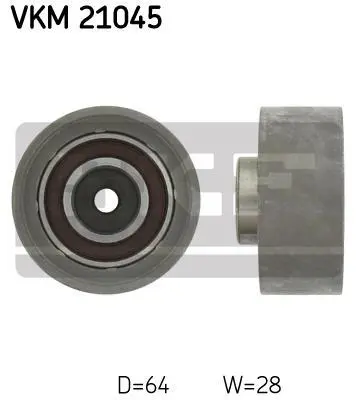 Паразитний ролик ременя ГРМ VOLVO 940, 940 II, 960 VW LT 28-35 I, LT 40-55 I 2.4D 08.89-10.98 SKF VKM 21045 (фото 1)