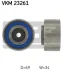 Паразитний ролик ременя ГРМ CITROEN C5 III, C6 JAGUAR S-TYPE II, XF I, XF II, XF SPORTBRAKE, XJ LAND ROVER DISCOVERY III, DISCOVERY IV, DISCOVERY V, RANGE ROVER IV 2.7D/3.0D/3.0DH 06.04- SKF VKM 23261 (фото 1)