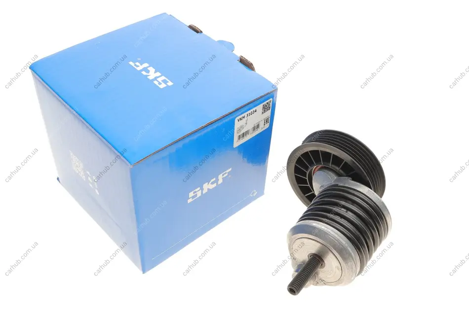 Натягувач поліклинового ременя AUDI A4 B5, A6 C5 VW PASSAT B5 1.9D/1.9DH 01.95-09.01 SKF VKM 31034 (фото 1)