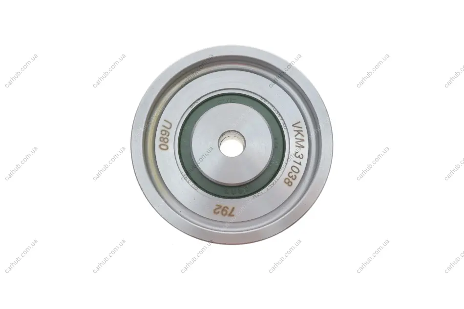 Ролик поліклинового ременя AUDI A4 B5, A4 B6, A4 B7, A6 C5, A8 D2, ALLROAD C5 SKODA SUPERB I VW PASSAT B5, PASSAT B5.5 2.5D 01.97-03.08 SKF VKM 31038 (фото 1)