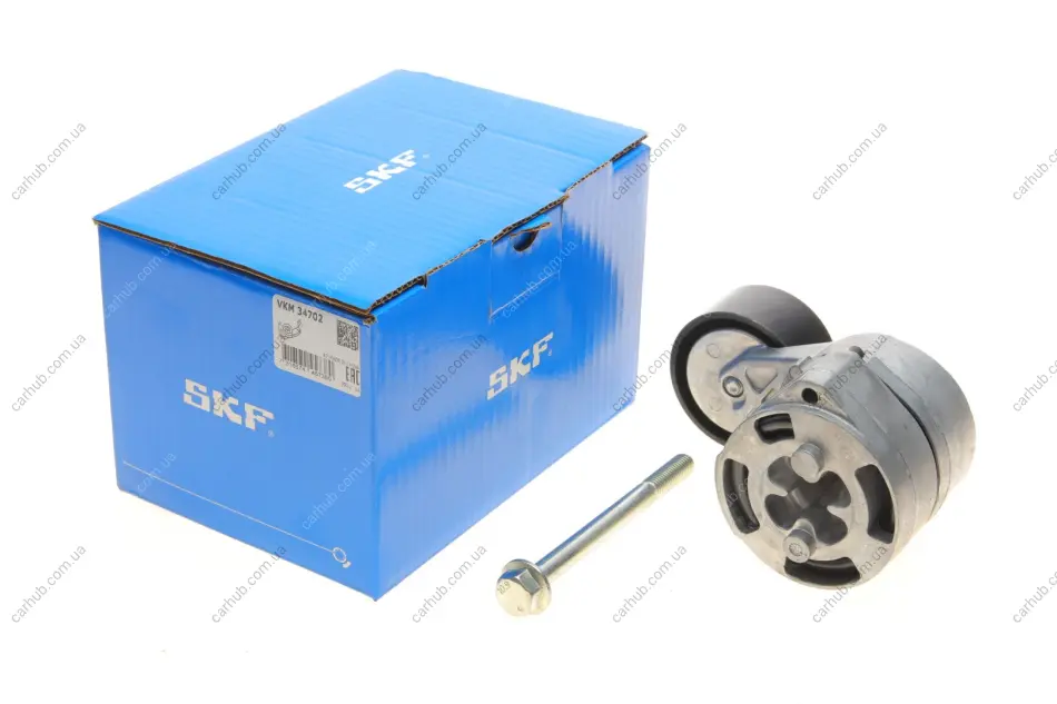 Натягувач поліклинового ременя FORD TRANSIT 2.4D/3.2D 04.06-08.14 SKF VKM 34702 (фото 1)