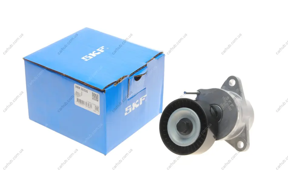 Натягувач поліклинового ременя CHEVROLET MALIBU OPEL ASTRA J, ASTRA J GTC, CASCADA, INSIGNIA A, INSIGNIA A COUNTRY, ZAFIRA C SAAB 9-5 2.0D 07.08- SKF VKM 35330 (фото 1)