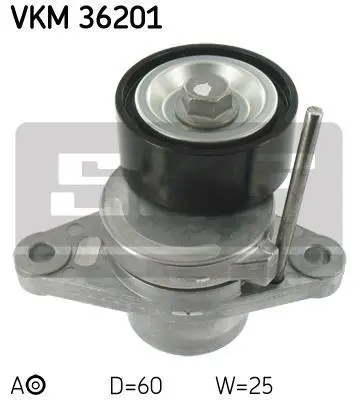 Натяжний ролик SKF VKM36201 (фото 1)