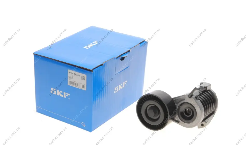 Натяжник ременя генератора BMW 3 (E90) 07-11 N43/N46 (70x28) SKF VKM 38343 (фото 1)