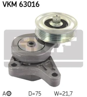 Натяжний ролик, поліклиновий ремінь SKF VKM63016
