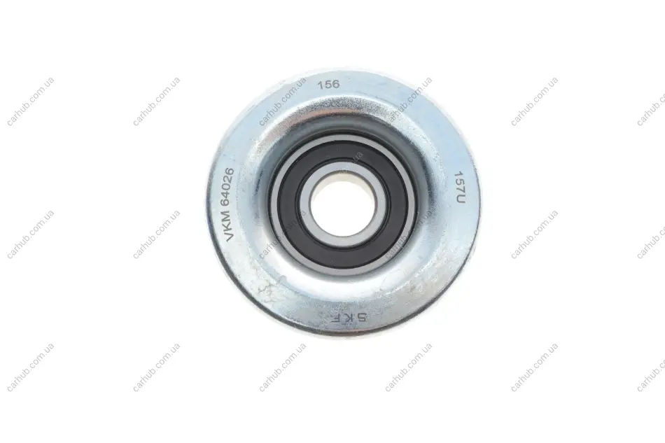 Ролик поліклинового ременя MAZDA 2, 3 1.3-2.0 10.03-05.19 SKF VKM 64026 (фото 1)