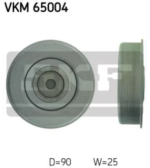 Ролик поліклинового ременя VOLVO S40 I, V40 MITSUBISHI CARISMA, COLT V, GALANT VIII, LANCER VI, PAJERO II, PAJERO PININ I, PAJERO SPORT I, SPACE STAR 1.6-3.5 12.90- SKF VKM 65004