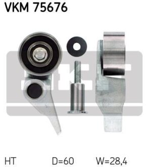 Натягуючий ролик ременя ГРМ MITSUBISHI L200 / TRITON, PAJERO SPORT II 2.5D 11.05- SKF VKM75676