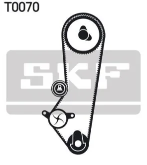 Комплект ГРМ (ремінь + ролик) FORD ESCORT V, ESCORT V EXPRESS, ESCORT VI, FIESTA III, ORION III, SIERRA II 1.4/1.6 01.87-08.00 SKF VKMA 04202