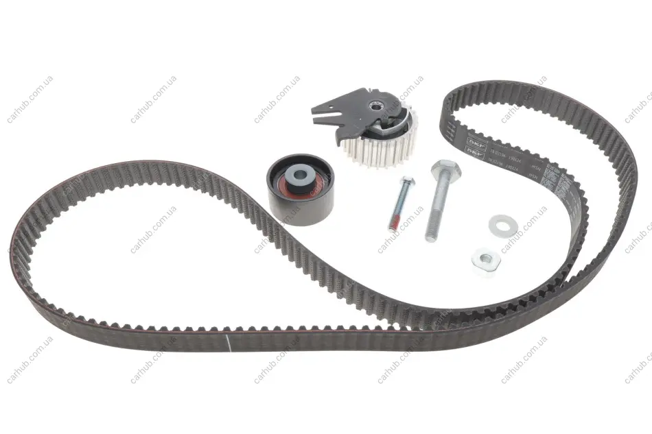 Комплект ГРМ (ремінь + ролик) ALFA ROMEO 147, 156, 159, GT FIAT BRAVO II, CROMA, DOBLO, PUNTO, STILO OPEL ASTRA H, ASTRA H GTC, SIGNUM, VECTRA C, VECTRA C GTS, ZAFIRA B SAAB 9-3 1.9D/2.4D 09.97- SKF VKMA 05194 (фото 1)