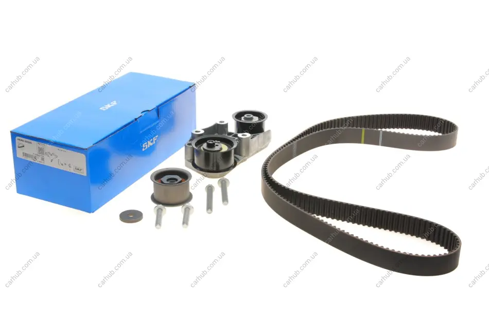 Комплект ГРМ (ремінь + ролик) CADILLAC CTS OPEL CALIBRA A, OMEGA B, SINTRA, VECTRA A, VECTRA B SAAB 900 II, 9000 2.0-3.0 07.90-09.07 SKF VKMA 05500 (фото 1)