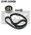 Комплект ГРМ (ремінь + ролик) NISSAN KUBISTAR RENAULT CLIO I, CLIO II, KANGOO, KANGOO EXPRESS, TWINGO I, TWINGO II 1.0/1.2/1.2LPG 01.96- SKF VKMA 06010 (фото 2)