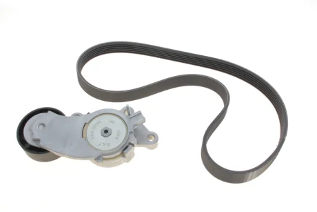Комплект поліклинового ременя (із натягувачем) VOLVO C30, S40 II, S60 II, S80 II, V50, V60 I, V70 III CITROEN BERLINGO, BERLINGO MULTISPACE, C2, C2 ENTERPRISE, C3 I, C3 II 1.4D/1.5D/1.6D 02.02- SKF VKMA 33165