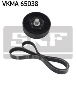 Фото комплект ременя генератора Hyundai Tucson/Kia Sportage 1.6 10-22 (6PK1257) SKF VKMA 65038 Комплект ременя генератора Hyundai Tucson/Kia Sportage 1.6 10-22 (6PK1257) SKF VKMA 65038