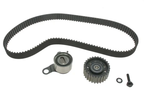 Комплект ГРМ (ремінь + ролик) TOYOTA 4 RUNNER I, 4 RUNNER II, CHASER, CRESTA V, DYNA, DYNA 100, DYNA 150, HIACE / COMMUTER V, HIACE IV, HILUX V, HILUX VI, LAND CRUISER 2.4D/2.8D/3.0D 08.87- SKF VKMA 91124