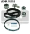 Комплект ГРМ (ремінь + ролик) HYUNDAI H-1, H-1 / STAREX, H-1 TRAVEL, SANTA FÉ I, SONATA IV KIA SORENTO I 2.4 06.97- SKF VKMA 95959 (фото 2)
