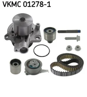 Комплект (ремінь+ролик+помпа) SKF VKMC012781