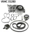 Комплект ГРМ + помпа Audi A3 1.4TFSI 12-14/Seat Ibiza IV/V/Skoda Fabia III/VW Polo 1.0TSI 14- SKF VKMC 01280 (фото 1)