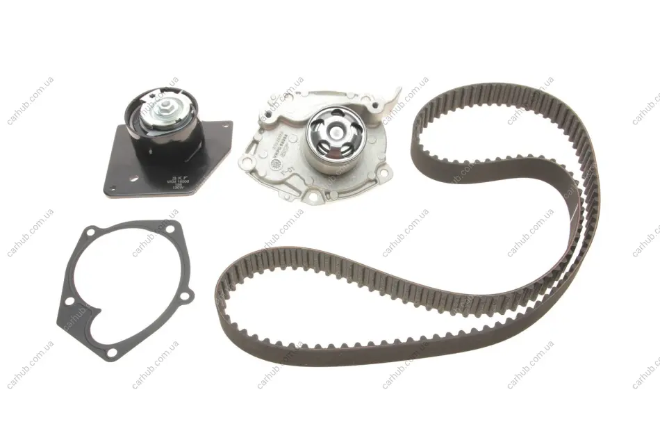 Комплект ГРМ (ремінь + ролик + водяний насос) RENAULT GRAND SCENIC III, LAGUNA II, MEGANE, MEGANE II, MEGANE III, SCENIC II, SCENIC III SUZUKI GRAND VITARA II 1.9D 11.02-09.16 SKF VKMC 06008 (фото 1)
