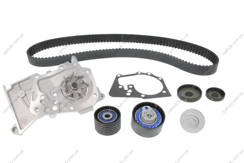 Комплект ГРМ (ремінь + ролик + водяний насос) RENAULT CLIO III, FLUENCE, GRAND SCENIC II, GRAND SCENIC III, LAGUNA II, LAGUNA III, MEGANE, MEGANE I, MEGANE II, MEGANE III 1.6/1.6ALK/1.6LPG 06.01- SKF VKMC 06021 (фото 1)