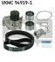 Комплект ГРМ (ремінь + ролик + водяний насос) MAZDA 3, 6, MPV II 2.0D 06.02-12.10 SKF VKMC 94919-1 (фото 2)