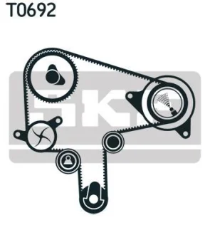 Комплект ГРМ (ремінь + ролик + водяний насос) MAZDA 3, 6, MPV II 2.0D 06.02-12.10 SKF VKMC 94919-1