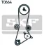 Комплект ГРМ + помпа Hyundai Accent/KIA Sportage 2.0 CRDi 02- (28x123z) SKF VKMC 95660-1