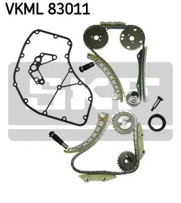 Комплект ГРМ (ланцюг + шестерня) IVECO DAILY III, DAILY IV, DAILY V, DAILY VI, MASSIF CITROEN JUMPER III FIAT DUCATO PEUGEOT BOXER 2.3D-Electric 07.99- SKF VKML 83011 (фото 1)