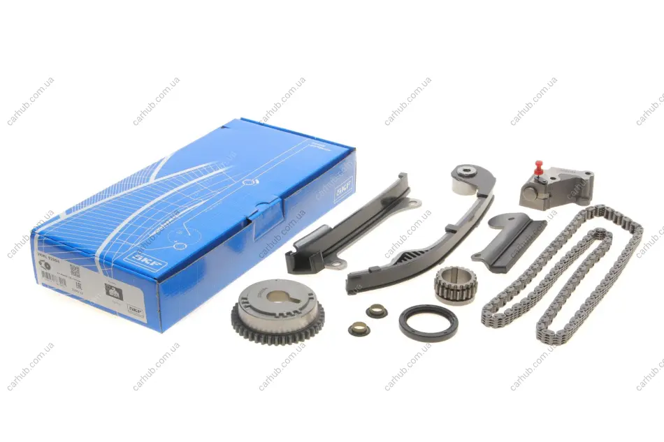 Комплект ГРМ (ланцюг + шестерня) NISSAN ALMERA II, ALMERA TINO, PRIMERA 1.5/1.6/1.8 08.99-10.08 SKF VKML 92004 (фото 1)
