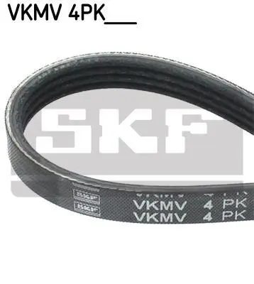Поліклиновий ремінь (4PK915) MERCEDES AMG GT (C190), AMG GT (R190) BMW 7 (E65, E66, E67) FIAT FIORINO, UNO FORD GALAXY III, MONDEO V, S-MAX LANCIA DEDRA NISSAN 100NX 1.3-4.4D 06.86-04.23 SKF VKMV 4PK915 (фото 1)